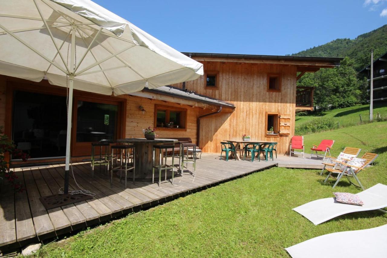 Chalet Individuel -Sauna - Wifi- Saint Jean D'Aulps - 14 Personnes - Chalet Coffy المظهر الخارجي الصورة